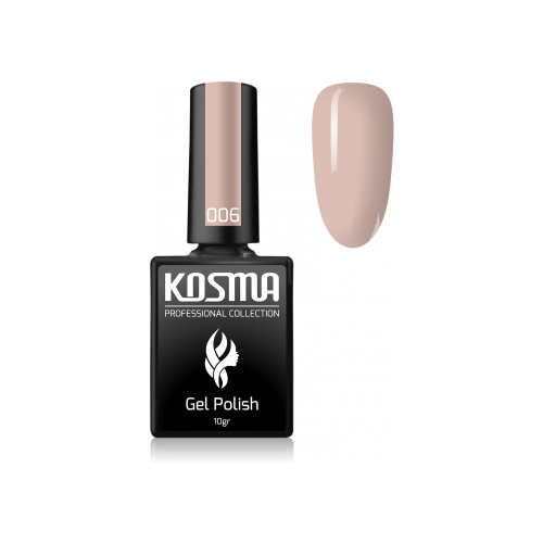 KOSMA гель-лак для ногтей Gel Polish, 10 мл, 10 г, 006 машинка для стрижки wahl close сut pro red 20105 0465