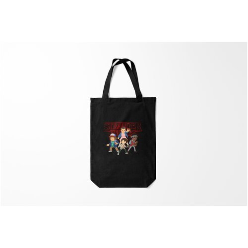 фото Сумка-шоппер / 31х42 см / сериалы / очень странные дела burnettie