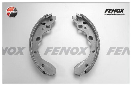 Барабанные тормозные колодки задние Fenox BP53135 для Mazda 323 Great Wall Safe (4 шт.)