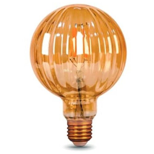 фото Лампа светодиодная gauss filament balloon e27 4 вт 380 лм свет тёплый белый