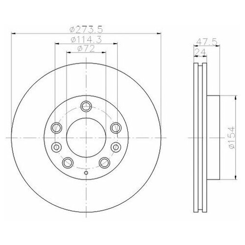 фото Тормозной диск textar 92110400 для mazda 323 vi, 6, 626 v, premacy