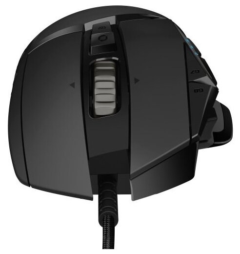 Периферийные устройства Logitech Мышь проводная Logitech G502 HERO High Performance Gaming + встроенный кабель (2.1м) черный