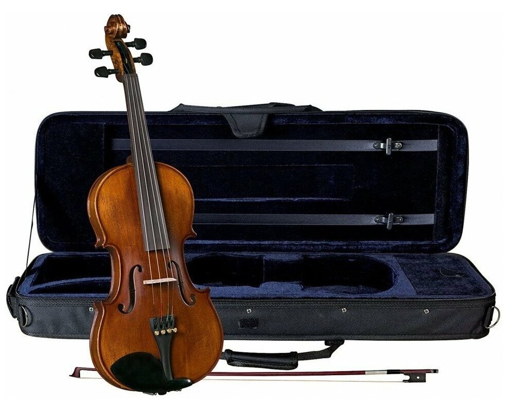 CREMONA HV-700 Novice Violin Outfit 3/4 скрипка в комплекте, легкий кофр, смычок, канифоль