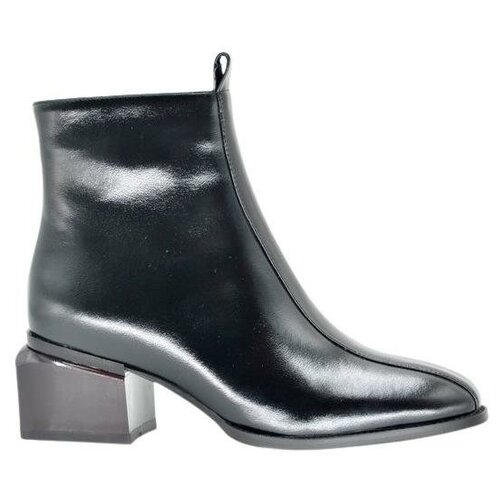 фото Ботильоны madella женские (арт zfs-0w120-uw1132-01b-s) из натуральной кожи, размер 41