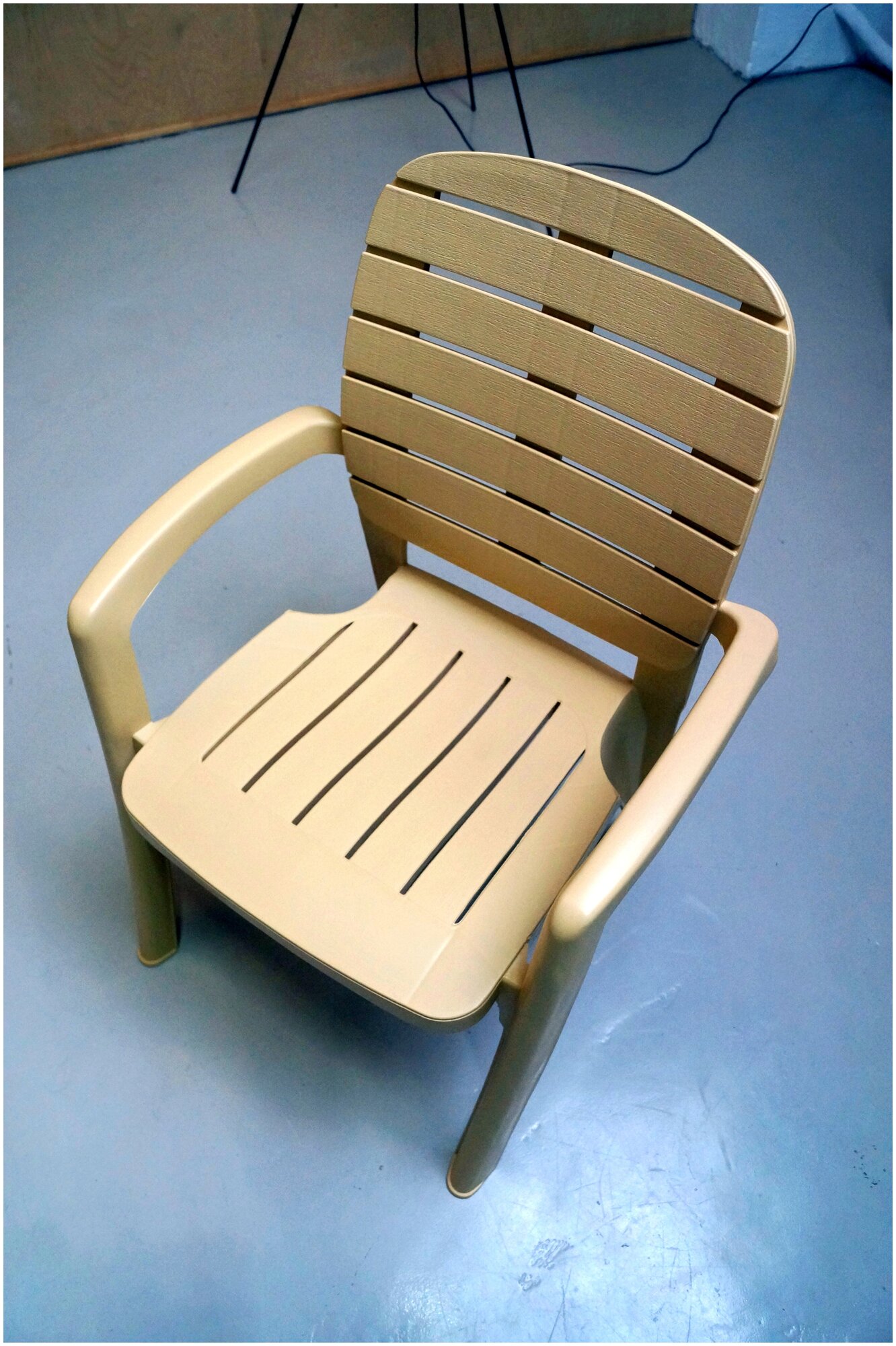 Пластиковое кресло Прованс, Бежевый, 2 шт - фотография № 7