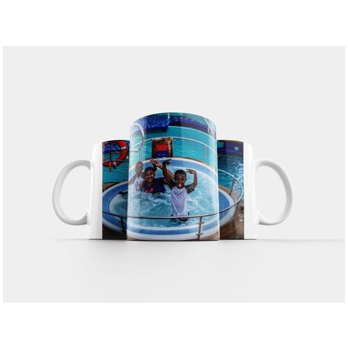 фото Кружка "мальчики, люди человек, джакузи" 320 мл lotsprints