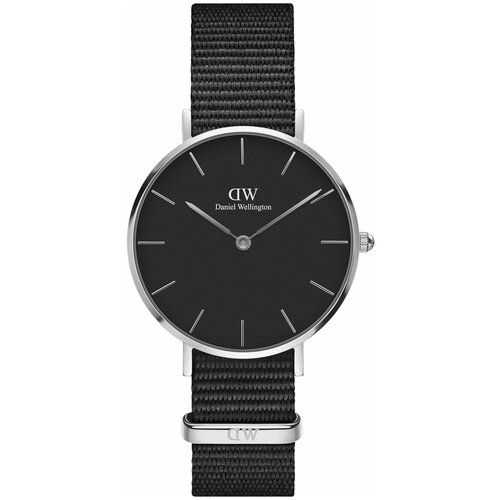 фото Наручные часы daniel wellington, черный, серебряный