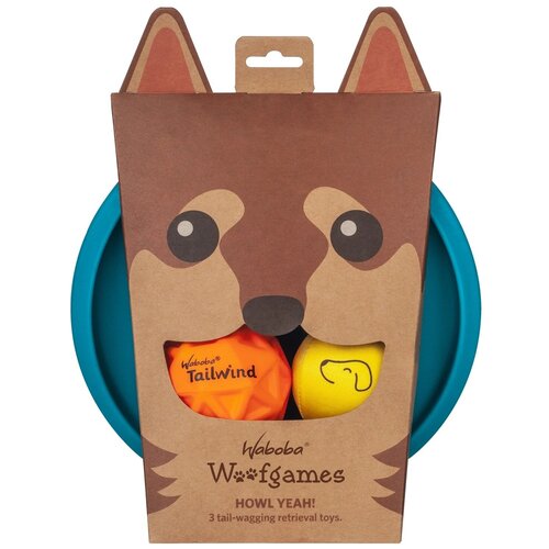 Waboba Набор игрушек для собак Woofpack