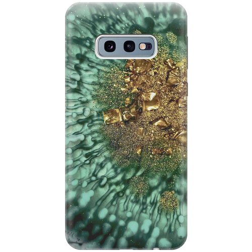 фото Силиконовый чехол на samsung galaxy s10e / самсунг с10е с принтом "сплетение gosso