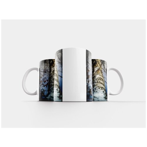 фото Кружка "зима, снег, деревья" 320 мл lotsprints