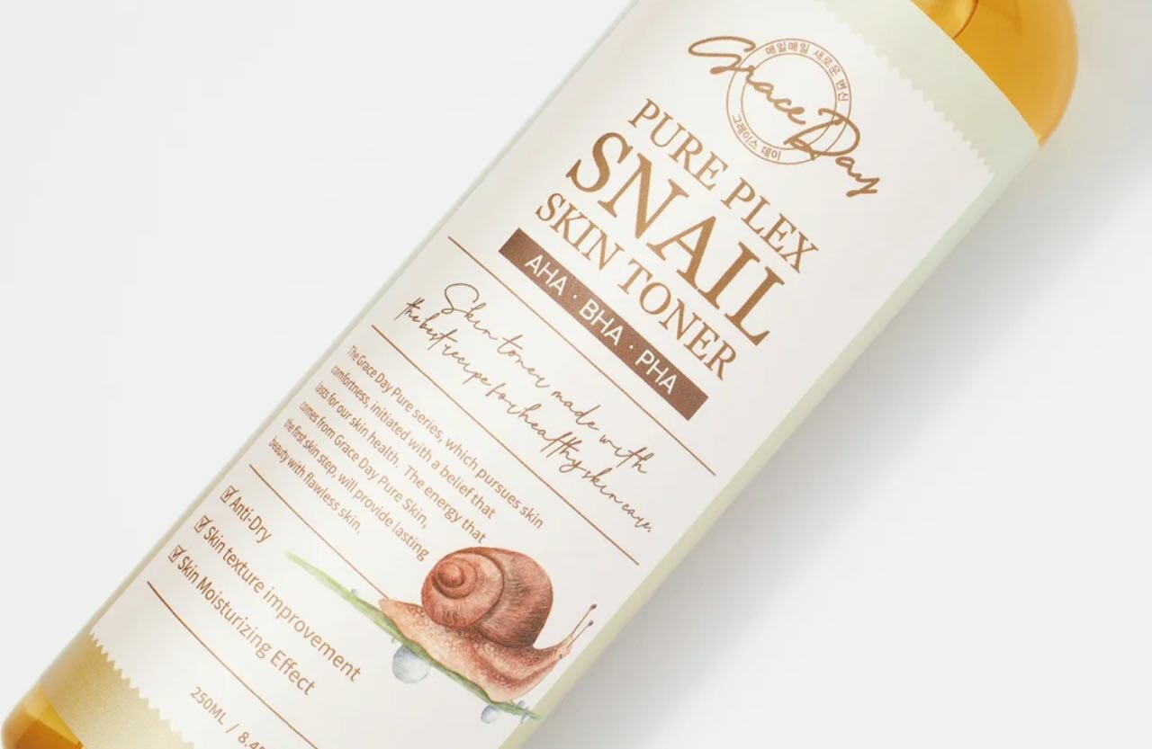 GRACE DAY Тонер для лица с муцином улитки, 250 мл — фото 1