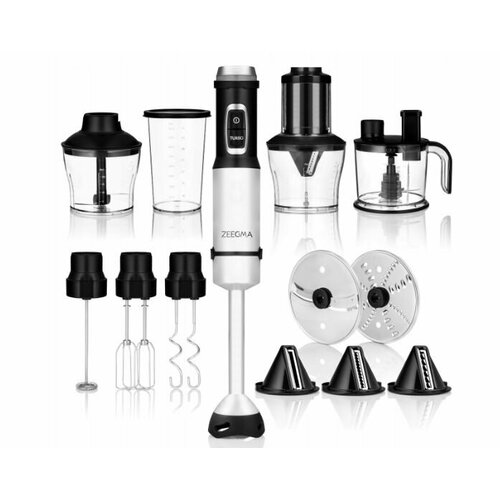 Погружной блендер Zeegma Handy Chef 7в1 1500 Вт серыйчерный 1413200₽