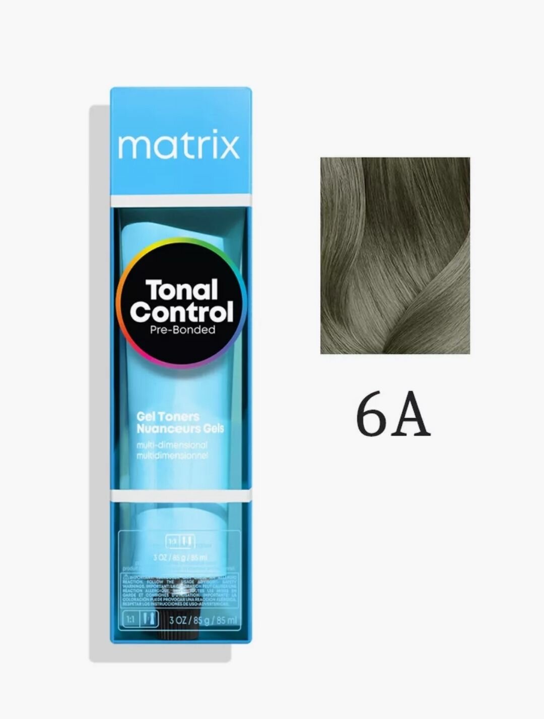 Matrix Tonal Control Гелевый тонер с кислотным РН для волос 6A