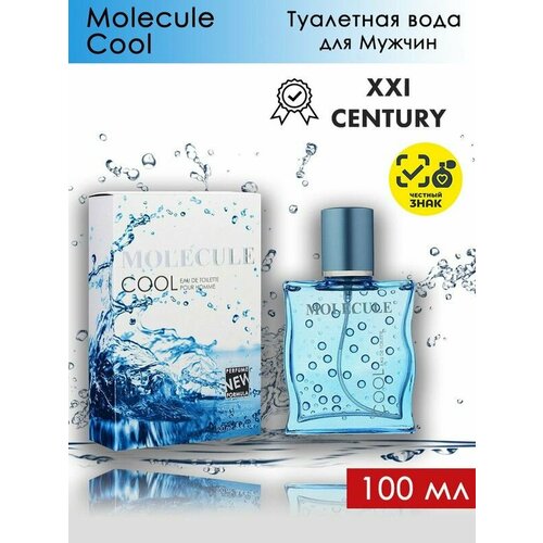 XXI CENTURY Molecule Cool / 21 век Молекула Кул Туалетная вода мужская 100 мл туалетная вода мужская molecule cool 100 мл