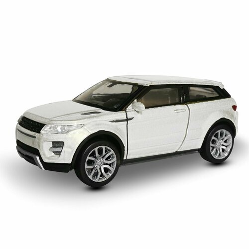 Машинка WELLY LAND ROVER RANGE ROVER EVOQUE Белый / модель машины 1:38 с пружинным механизмом машинка welly land rover range rover evoque модель машины 1 38 с пружинным механизмом цвет в ассортименте