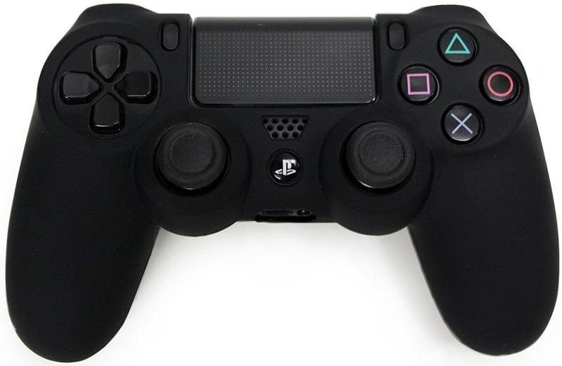 Силиконовый чехол для Dualshock 4 (черный)