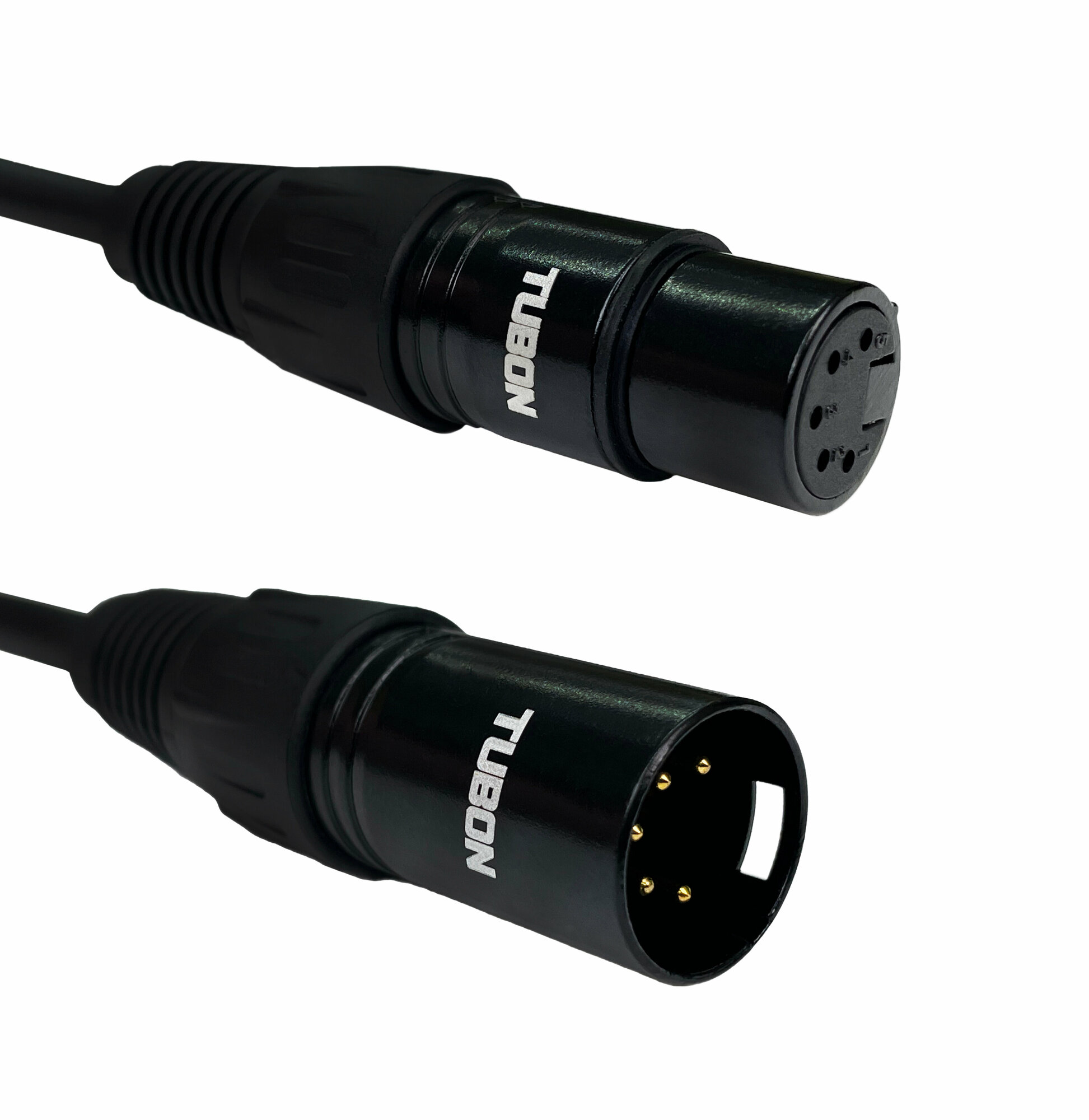 Кабель TUBON Микрофонный межблочный 5PIN XLR (M) Male - XLR (F) Female 5 PIN 3м