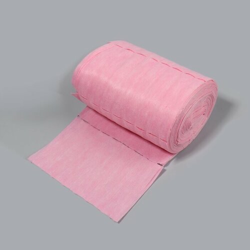 Набор одноразовых воротничков в рулоне без липкого слоя 8 40 см 100 шт цвет розовый 416₽