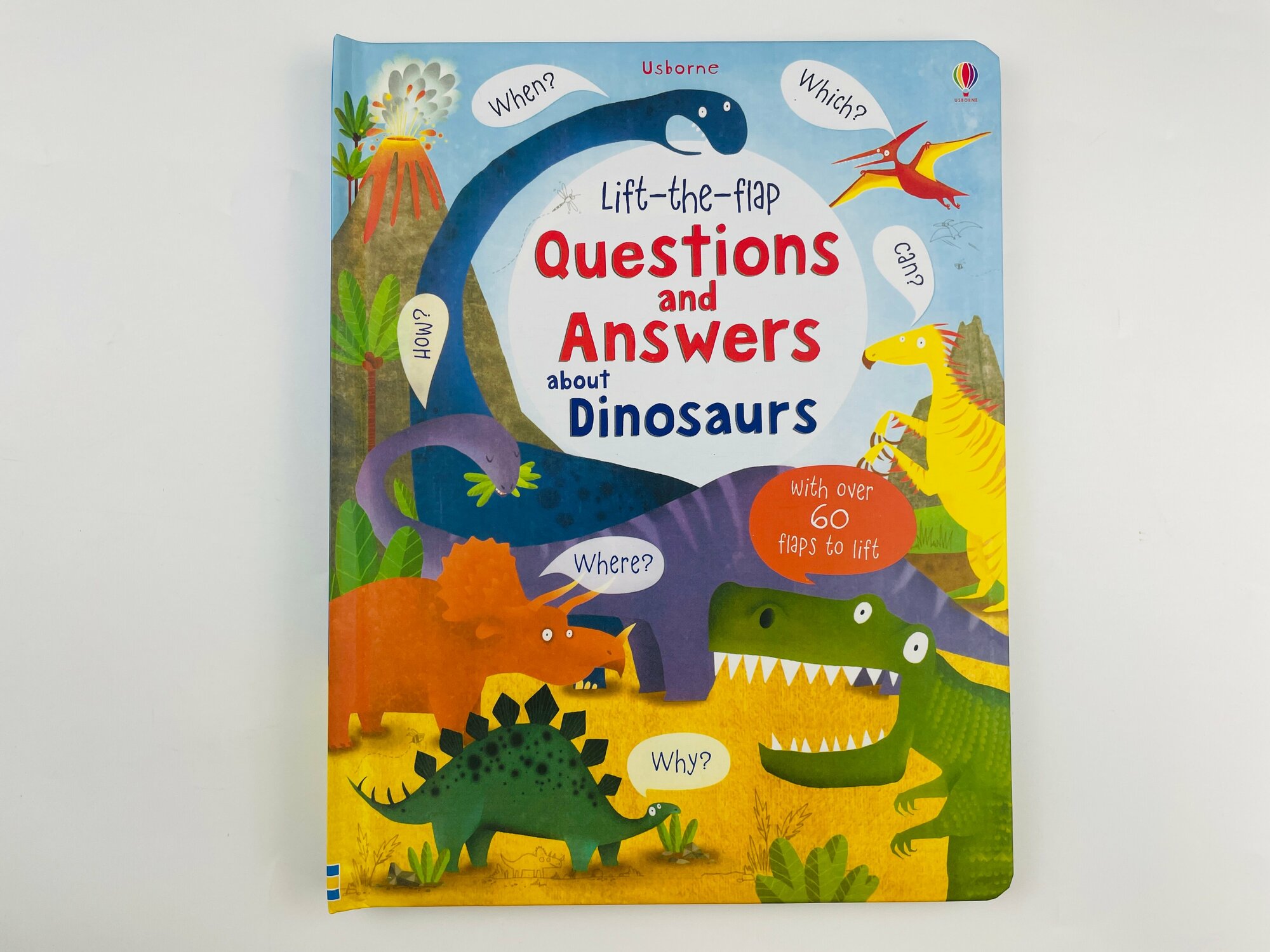Lift-the-flap Questions and Answers about Dinosaurs - фото №7