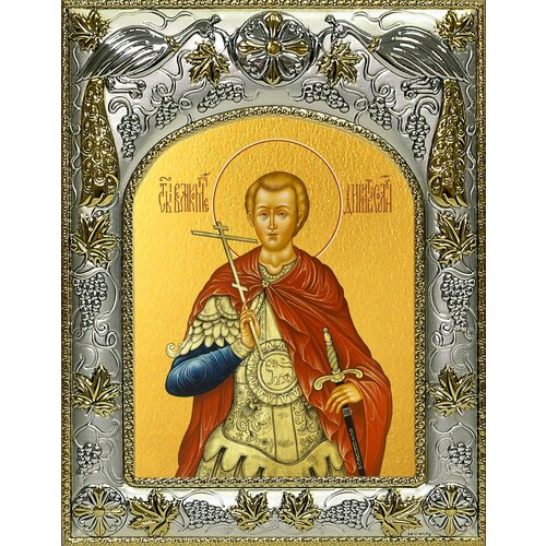 великомученик димитрий солунский икона на доске 8 10 см Икона Димитрий Солунский великомученик