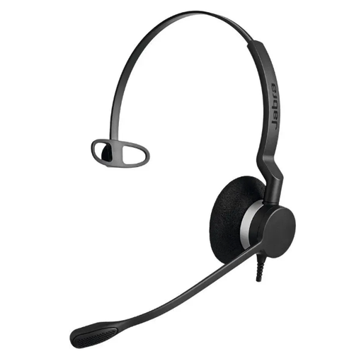 Гарнитура Jabra BIZ 2300 Mono QD [2303-820-104] гарнитура проводная jabra biz 2400 mono 2406 820 104 82 e std nc стационарный телефон 1 динамк крепление 3 в 1 qd разъем