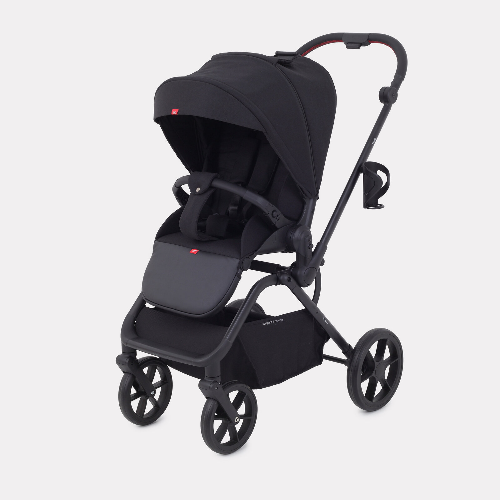 Коляска детская прогулочная всесезонная MOWBaby MIO MB102 Black