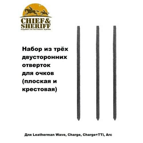 Набор отверток для очков Leatherman Eyeglass Bit Kit, комплект 3 шт, 931022