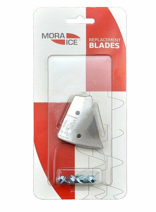 Сменные ножи MORA ICE для ручного ледобура Micro, Arctic, Expert Pro 110 мм с болтами для крепления