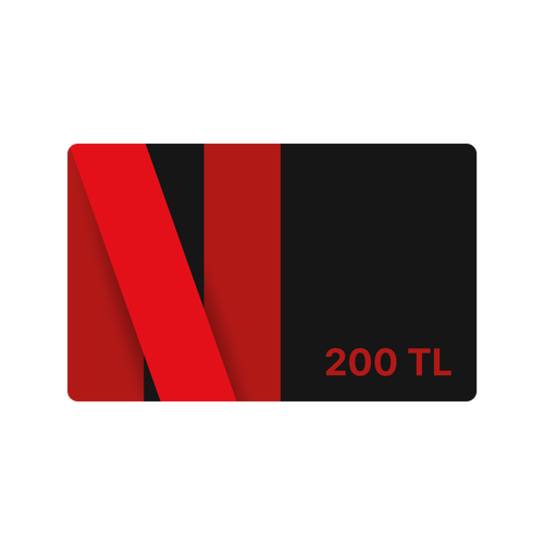 Подарочная карта Netflix 200 лир TL Турция Подписка Netflix Пополнение счета цифровой код 92900₽