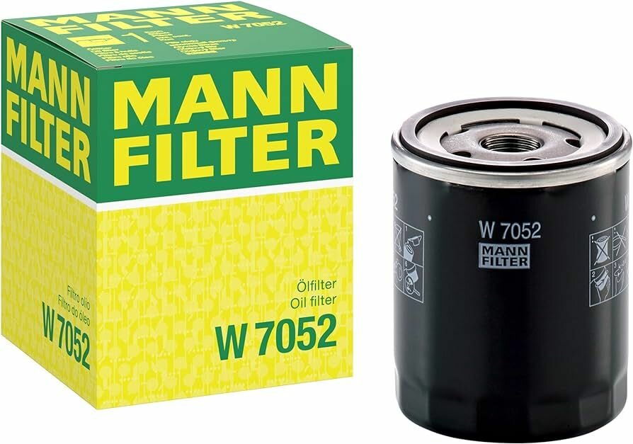 Масляный фильтр Volkswagen W7052 MANN