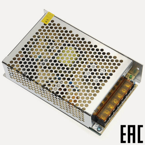 Изображение товара Блок питания к светодиодной ленте General 220В/12В постоянного тока 100Вт 512500 GDLI-100-IP20-12