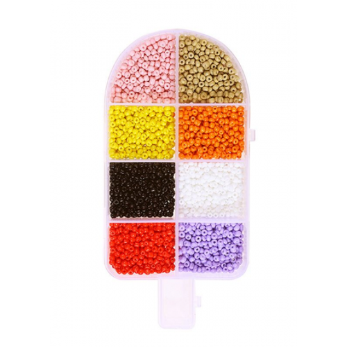 Набор бисера для творчества 3 мм ПВХ-упаковка M-20157 466₽