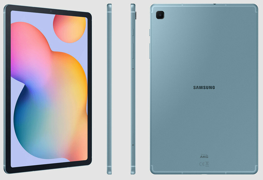 Планшетный компьютер Android Samsung Galaxy Tab S6 Lite LTE 128GB Blue (SM-P619)