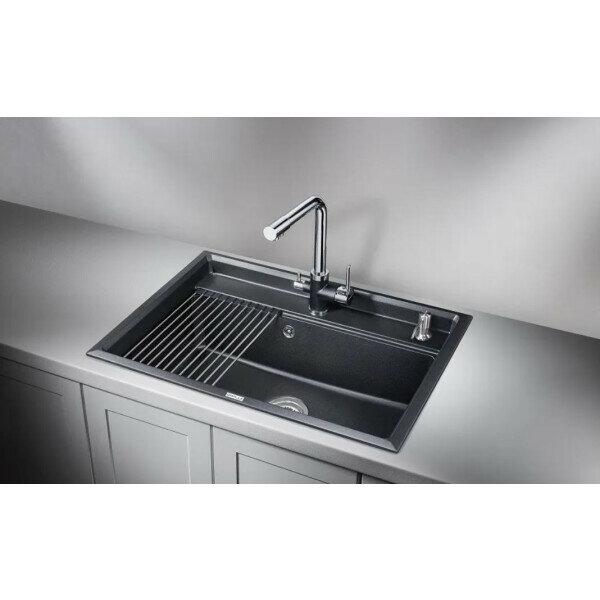 Кухонная мойка Granula Kitchen Space 73х51 KS-7301 арктик - фото №9