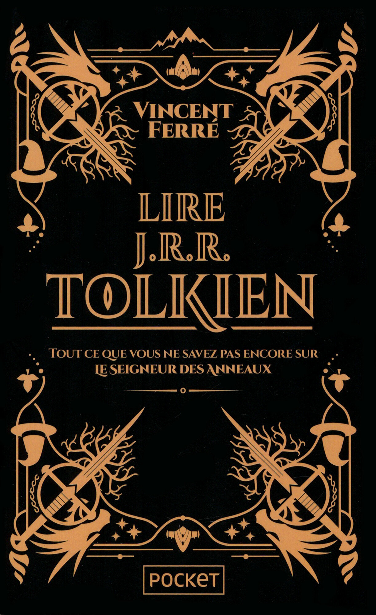 Lire J.R.R. Tolkien / Ferre Vincent / Книга на Французском