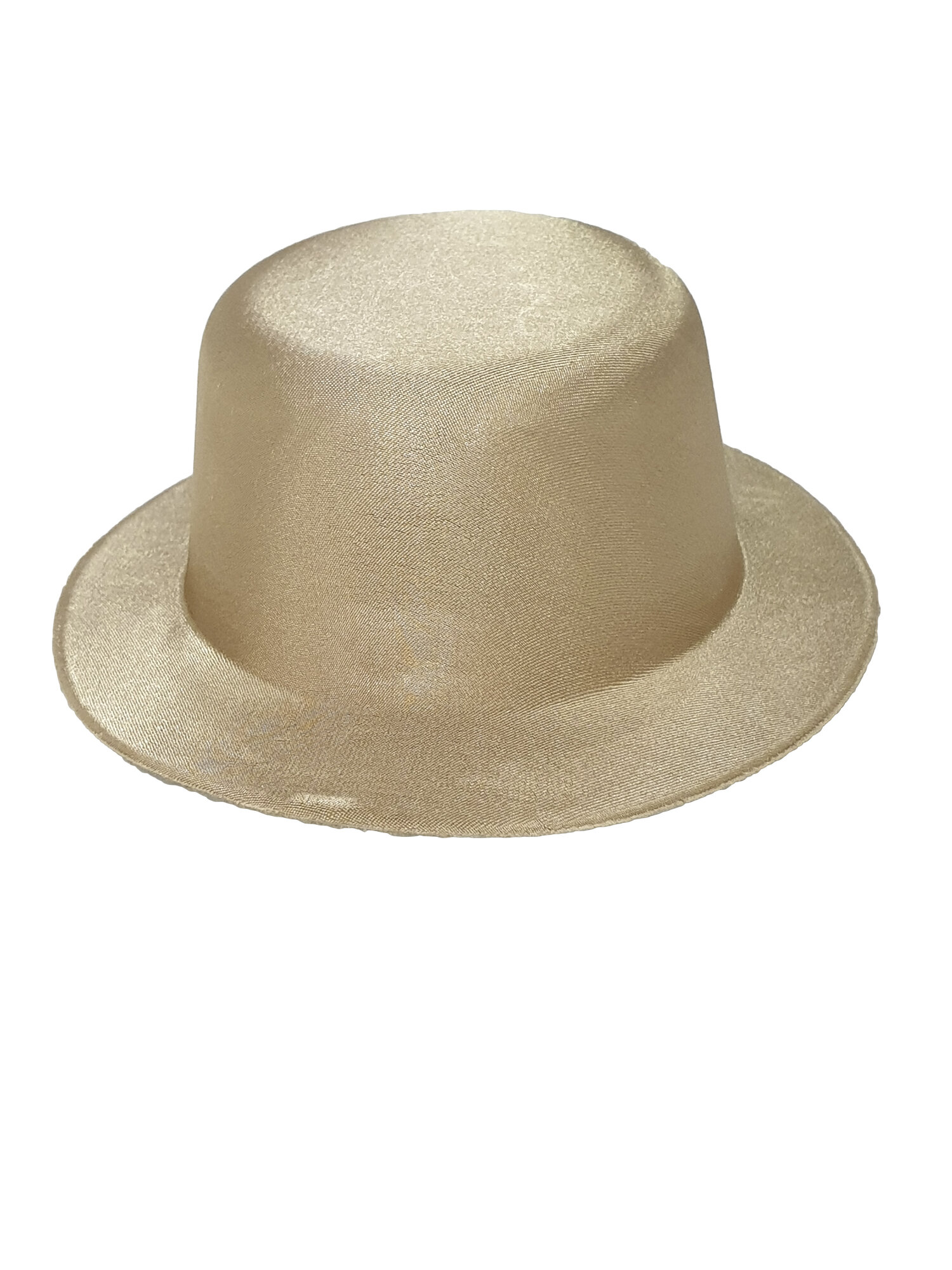 Шляпа карнавальная, заколка, 13 см в диаметре, золотой