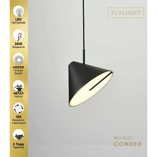 Подвесной светильник Люстра подвесная FLYLIGHT светодиодный LED 10500₽