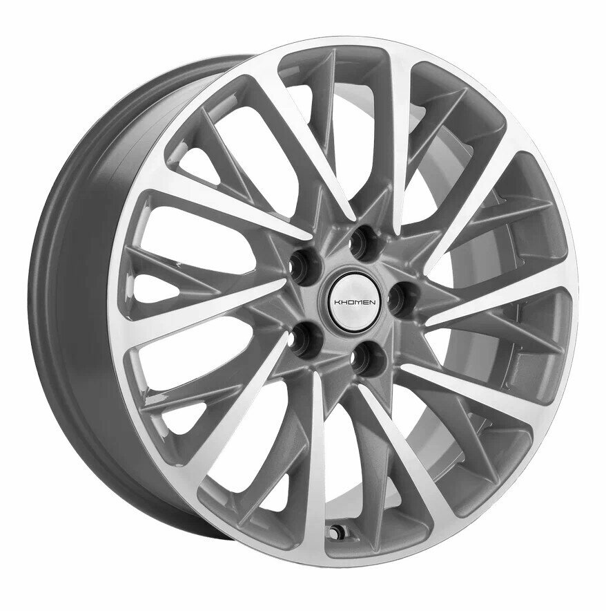 Диск Khomen KHW1804 18 ZV XC40/XC60 7.5*18 5*108 ET50 D63.35 F-SILVER-FP