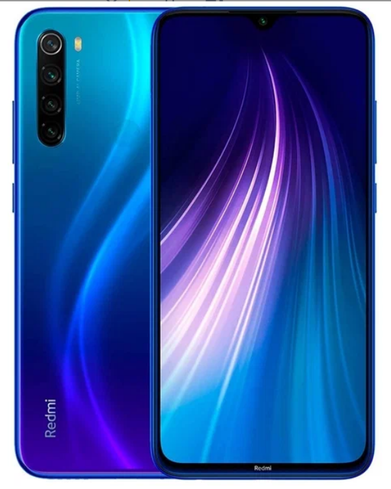 Смартфон Xiaomi Redmi Note 8 6/128 ГБ CN, Dual nano SIM, нептуновый синий