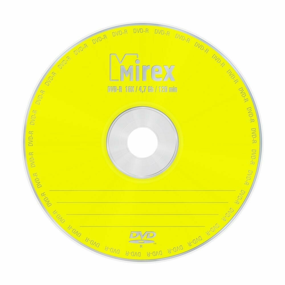 DVD-R 4.7GB Mirex 16x, slim