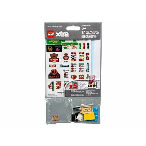 Lego 853921 Extra 17 деталей. конструктор lego colour box 11007 зелёный набор для конструирования