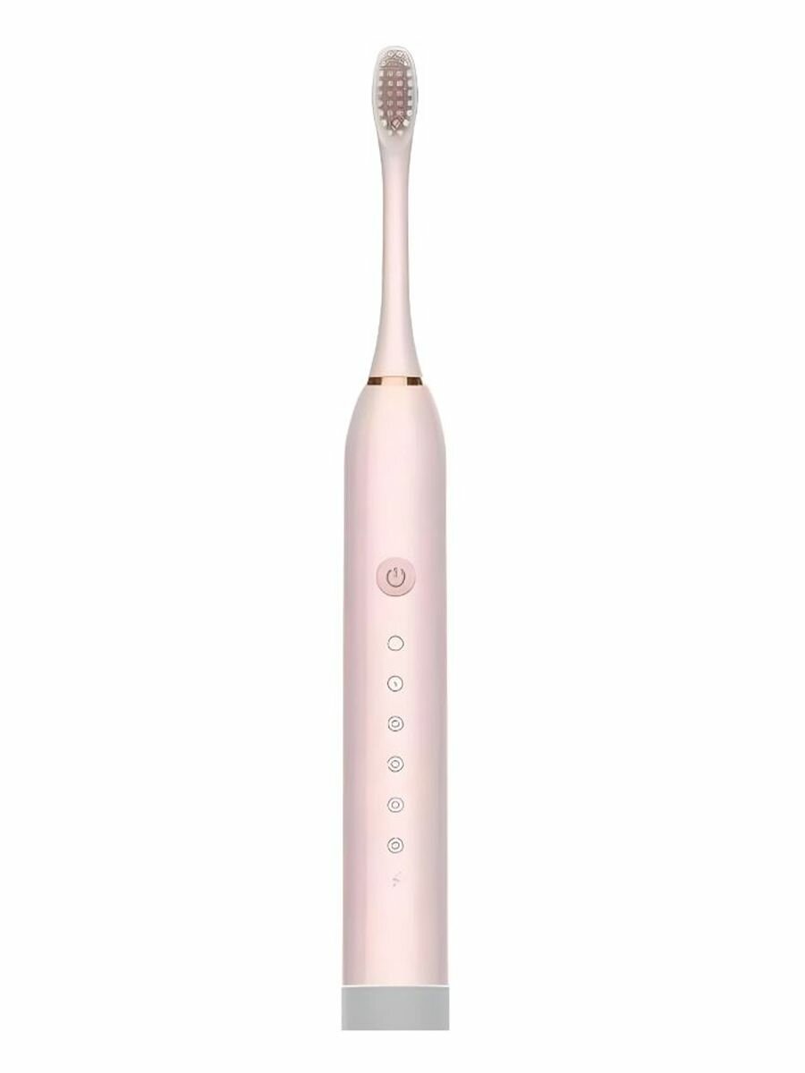 Электрическая зубная щетка Sonic Toothbrush X-3. Цвет розовый