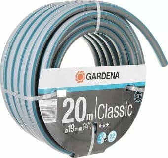 Шланг Gardena Classic 1/2" 20м поливочный армированный серый/зеленый (18003-20.000.00) - фото №16