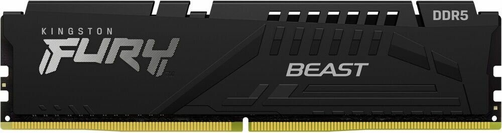 Оперативная память KINGSTON FURY Beast Black DIMM DDR5 8GB 6000 MHz (KF560C36BBE-8)