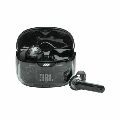 Наушники вкладыши JBL TUNE BEAM GHOST черный беспроводные bluetooth в ушной раковине JBLTBEAMGBLKAS 8500₽