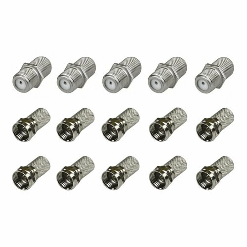 Соединитель антенного - ТВ кабеля набор 5 штук 518₽