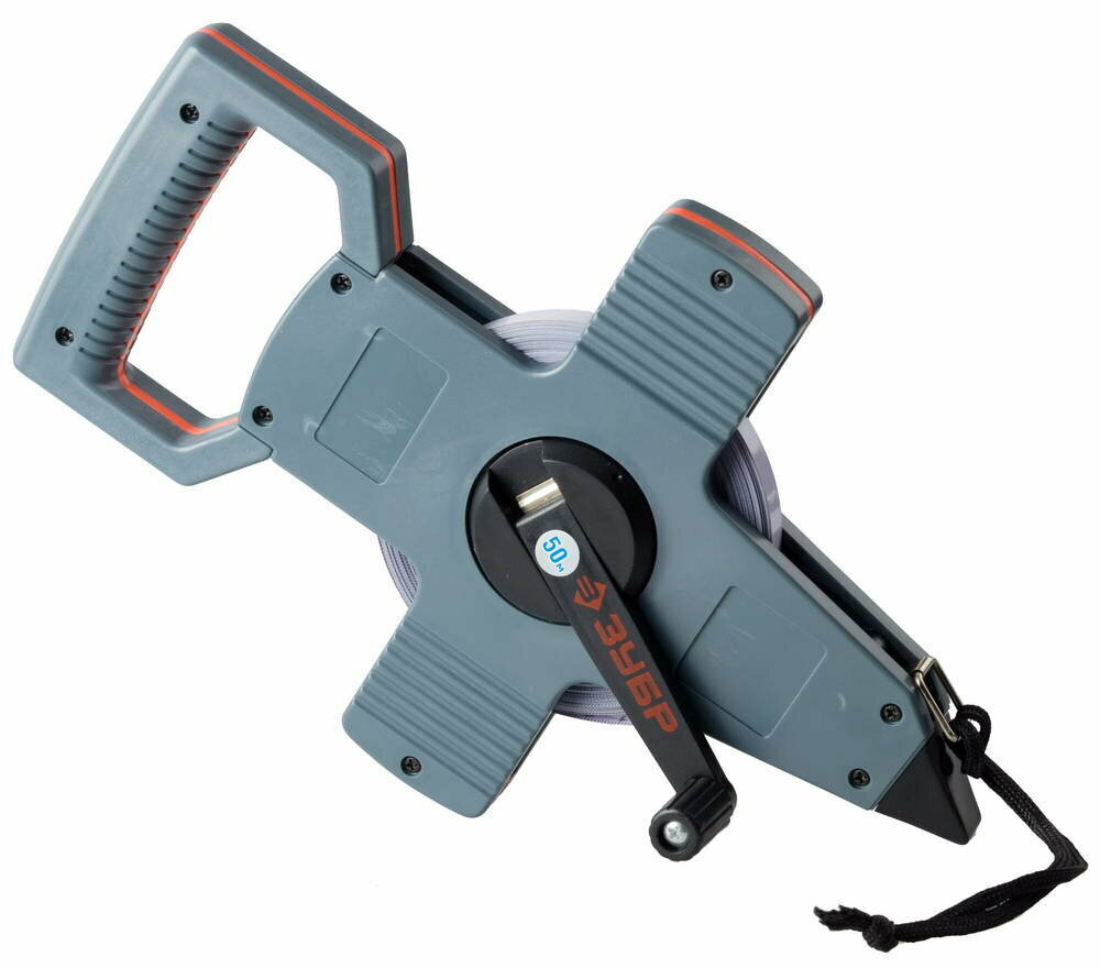 ЗУБР 50 м геодезическая стальная мерная лента Профессионал (34181-050)