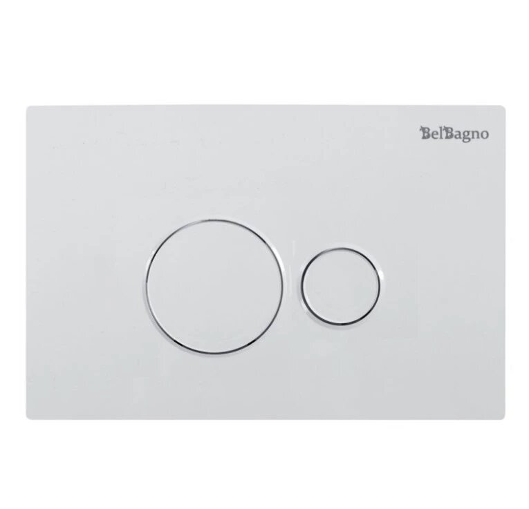 Инсталляция BelBagno BB026 с кнопкой смыва BB082BL белый глянец