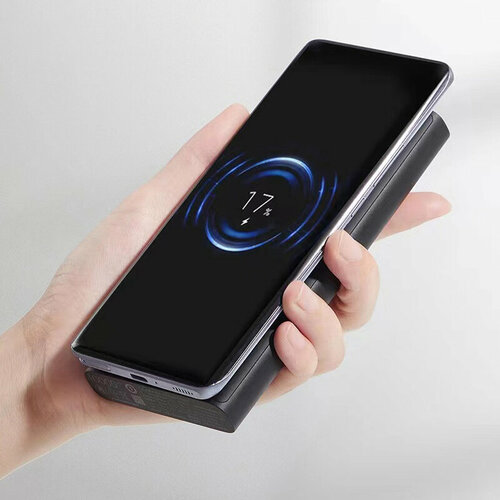 Внешний аккумулятор с поддержкой беспроводной зарядки Xiaomi Mi 10000 mAh 10W Wireless Power Bank BHR5460GL черный 2150₽