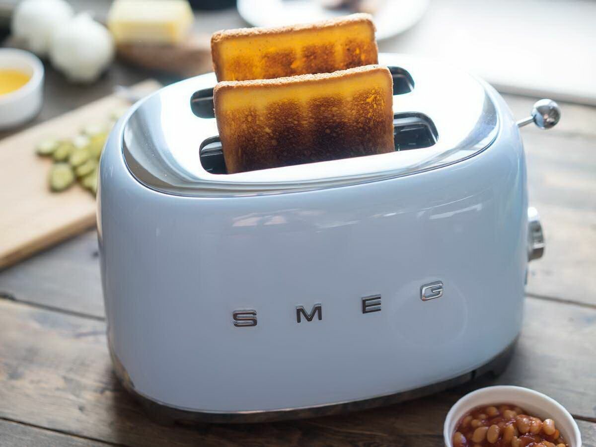 Тостер на 2 хлебца Toaster Smeg - фото №17